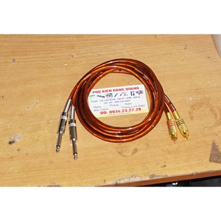 Dây jack chuyển 6 ly ra av dài 2m