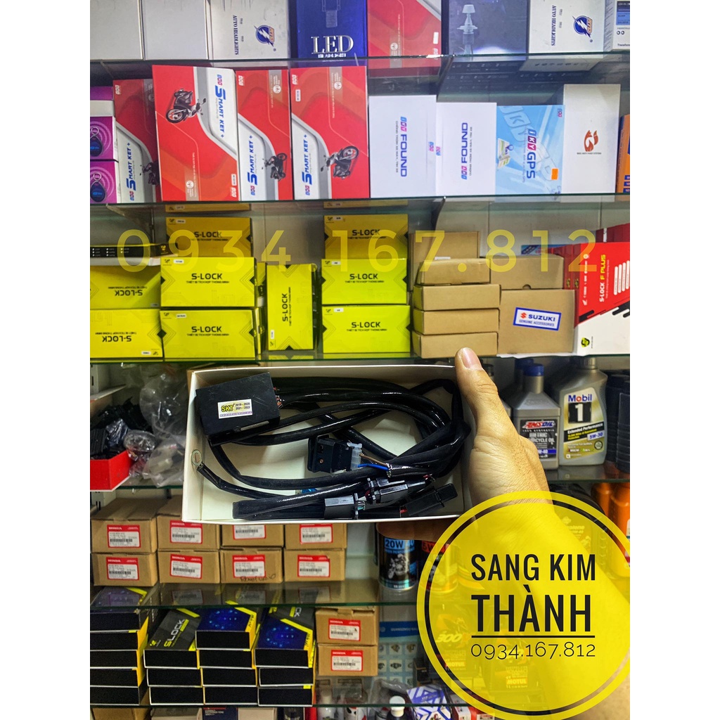 Mạch Lắp Đèn Trợ Sáng Bi Cầu Mini Exciter 150  2015 2016 2017 2018