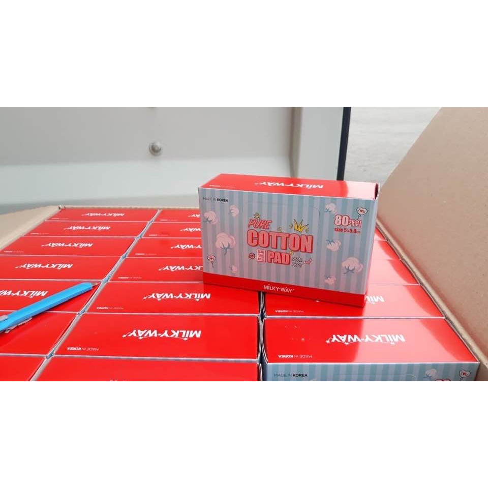 Bông tẩy trang Milky Way