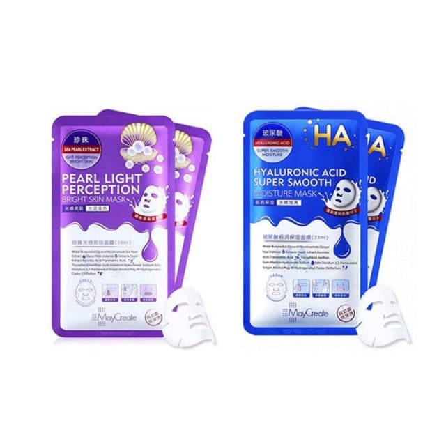 01 miếng Mặt nạ HA Xanh và Tím mask HA