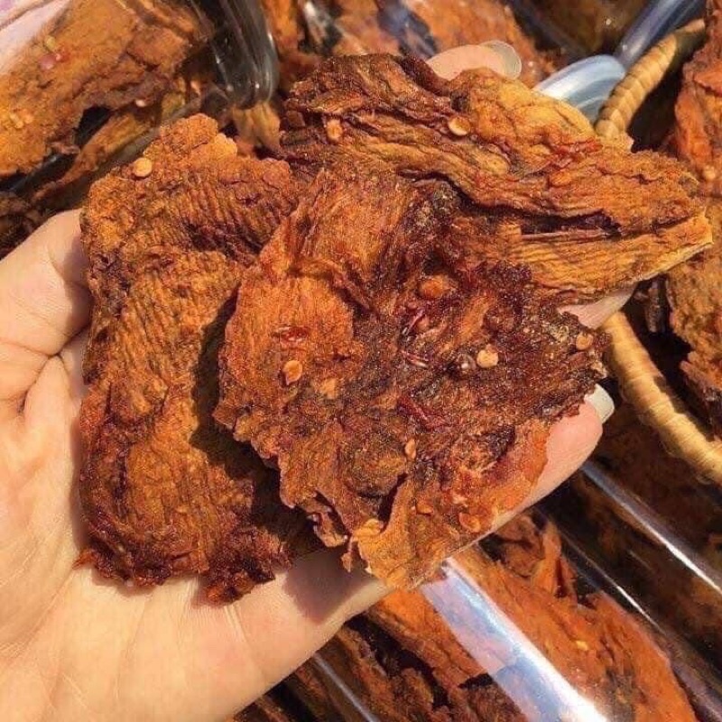 Bò khô miếng loại 1 💖 300g 1996FOOD đồ ăn vặt Hà Nội vừa ngon vừa rẻ | BigBuy360 - bigbuy360.vn