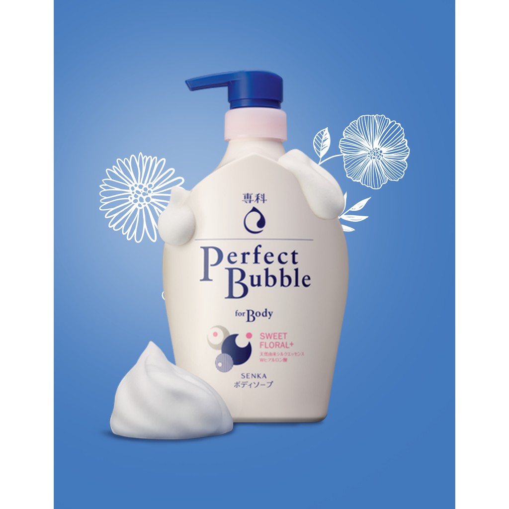 Sữa Tắm Senka Perfect Bubble 500ml