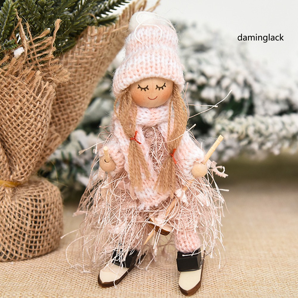 Búp Bê Trang Trí Cây Thông Giáng Sinh Hình Người Tuyết