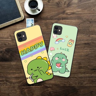 Ốp lưng điện thoại ip 11 in hình khủng long siêu cute, đáng yêu