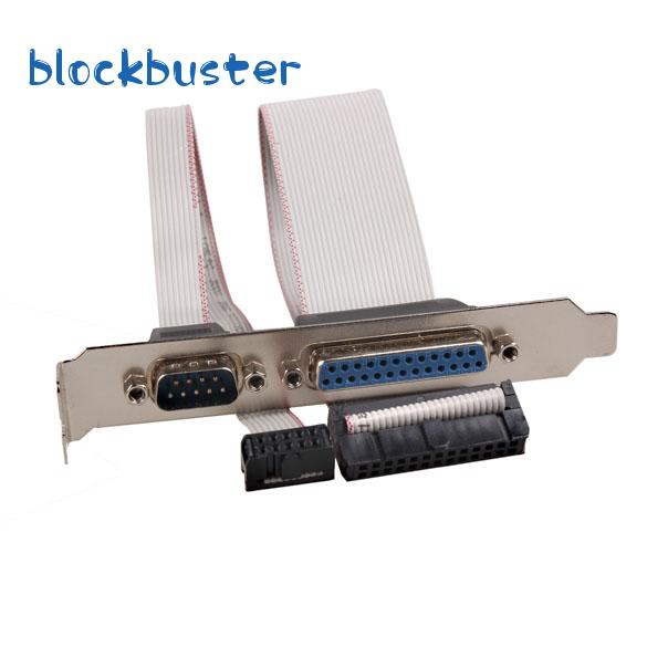 Đầu Nối Dây Cáp Pci Db9 Pin Com Db25 Pin Lpt Lpe7 Chuyên Dụng Chất Lượng Cao