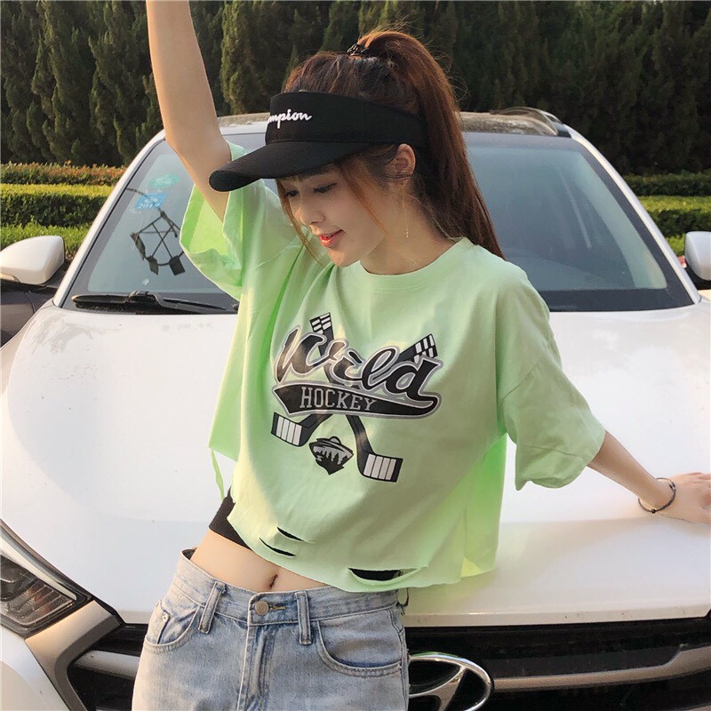 [Mã WASKT410K giảm 10K đơn 50K] Áo Croptop Nữ WILD Freesize dưới 58kg | BigBuy360 - bigbuy360.vn