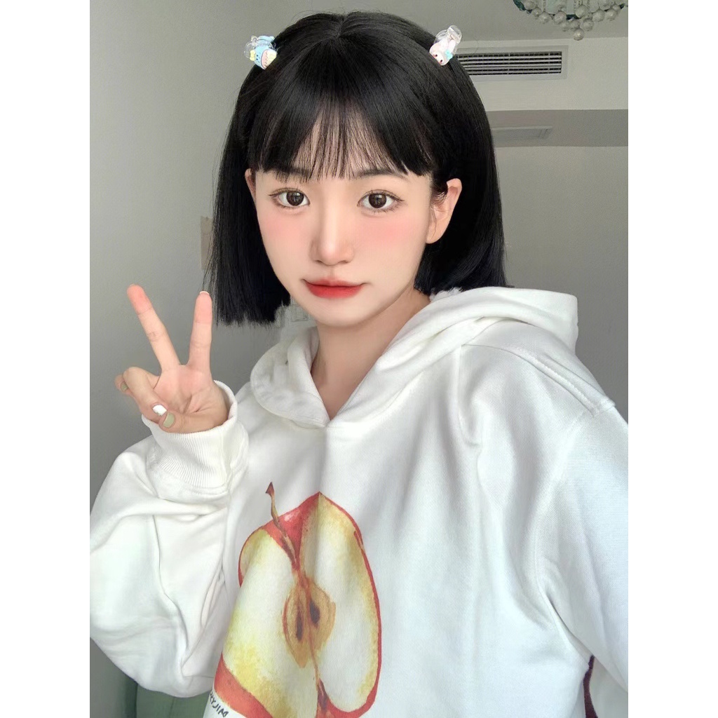 NRVP Áo Hoodie Tay Dài Oversize In Họa Tiết Phong Cách Hàn Quốc Kiểu Mới Cho Nam / Nữ