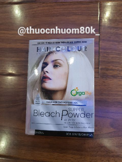 THUỐC TẨY TÓC ( bột tẩy ) HI BLEACH vs NACO vs BLEACH (kèm găng tay vs oxy ) | BigBuy360 - bigbuy360.vn