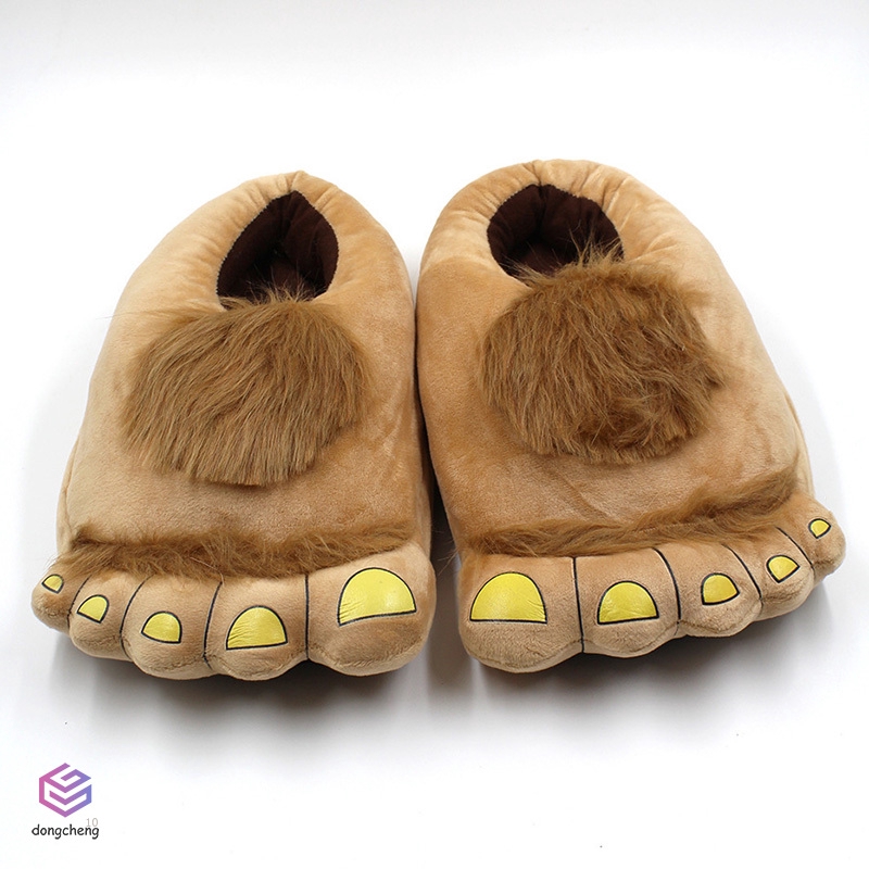 Dép Bông Đi Trong Nhà Hình Bàn Chân Ngộ Nghĩnh