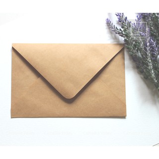 Phong bì thư giấy Kraft phong cách cổ điển