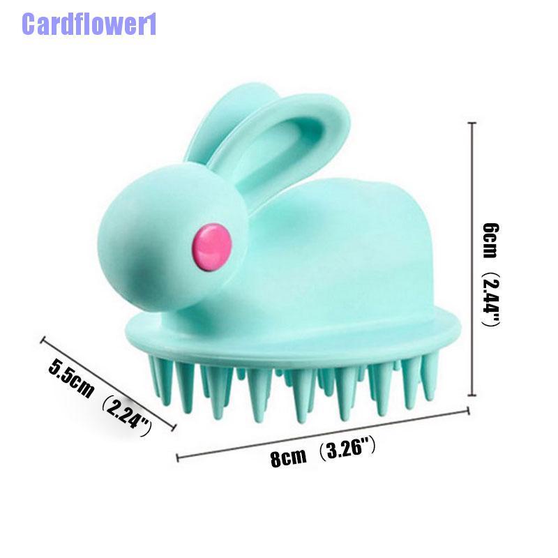 (Hàng Mới Về) Dụng Cụ Mát Xa Da Đầu Bằng Silicone Tiện Lợi