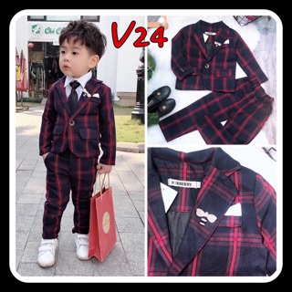 Vest bé trai 5 chi tiết
