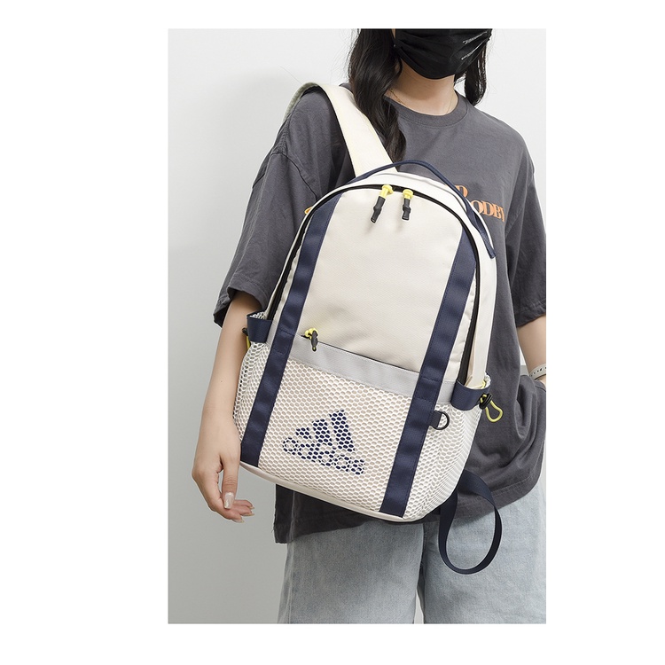 Ba Lô Adidas Dày Dặn Có Dây Đeo Vai Phong Cách Nhật Bản Cho Nam Nữ