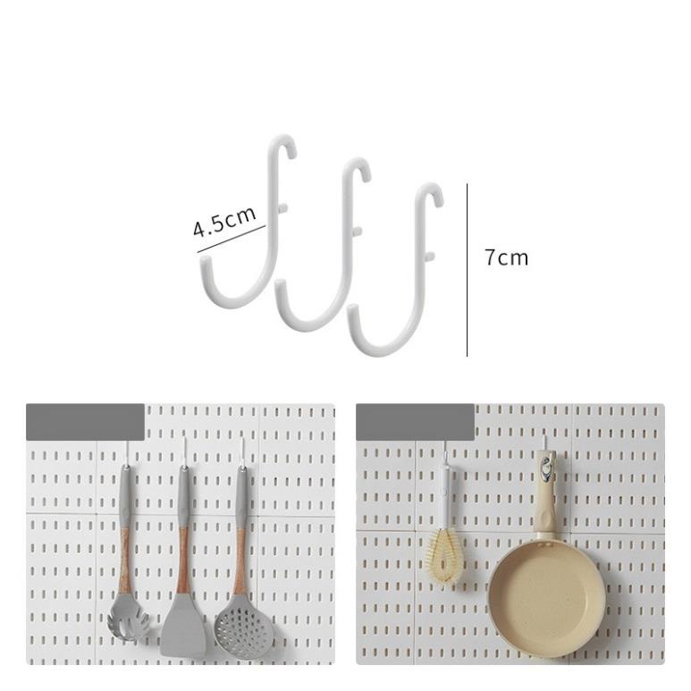 Phụ kiện bảng pegboard NB131 Combo 3 móc treo B010