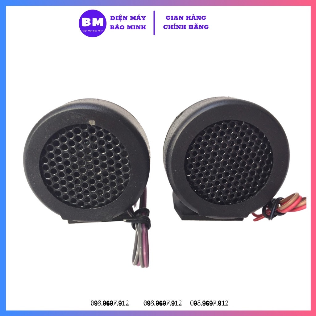 BỘ 2 CHIẾC LOA SIÊU TREBLE MINI 4CM 2K TRÒN