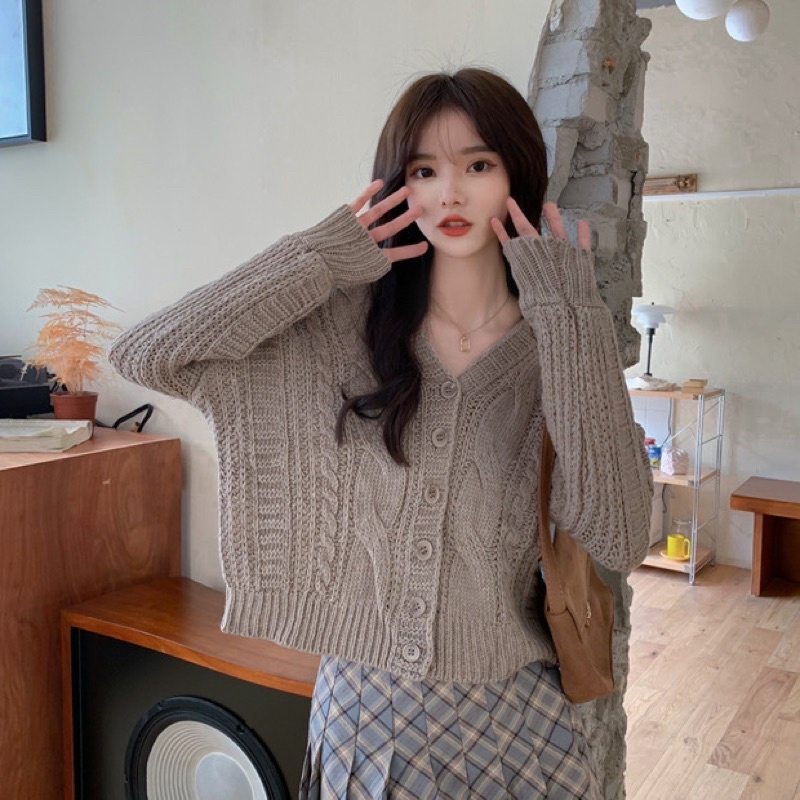 Áo len nữ Quảng Châu Khoác mùa đông