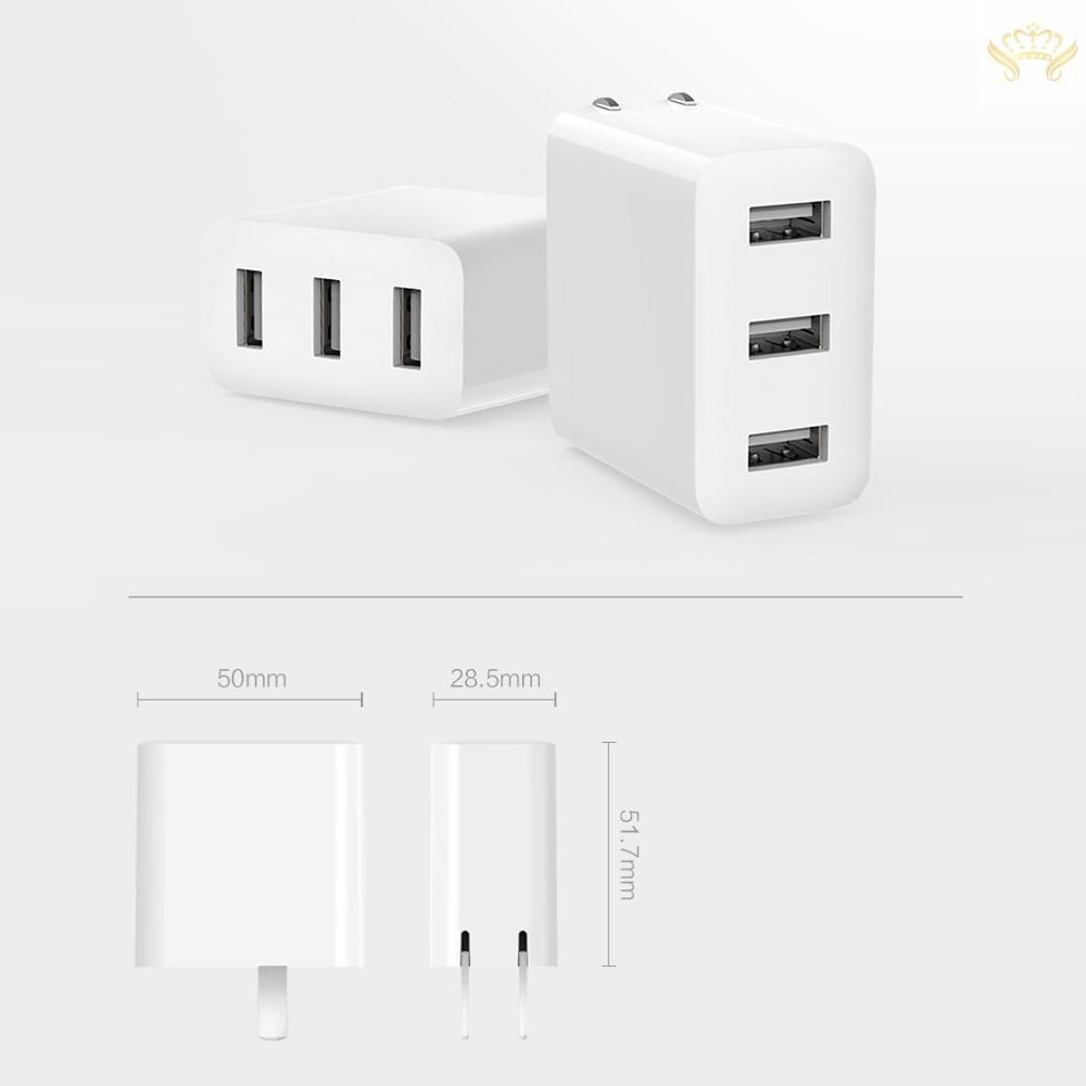 Củ Sạc Xiaomi Mijia 3 Usb 2a 15w 100-240v