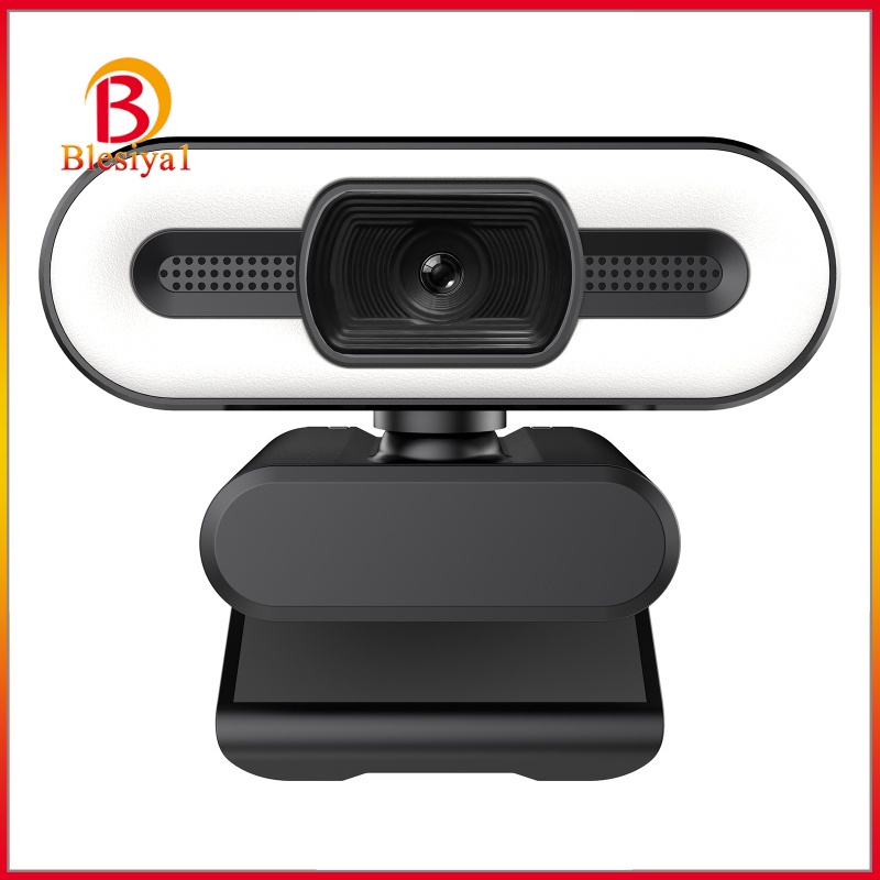 [BLESIYA1] Full HD Fill Light Web Cam with Microphone Streaming Camera 1080P 2MP