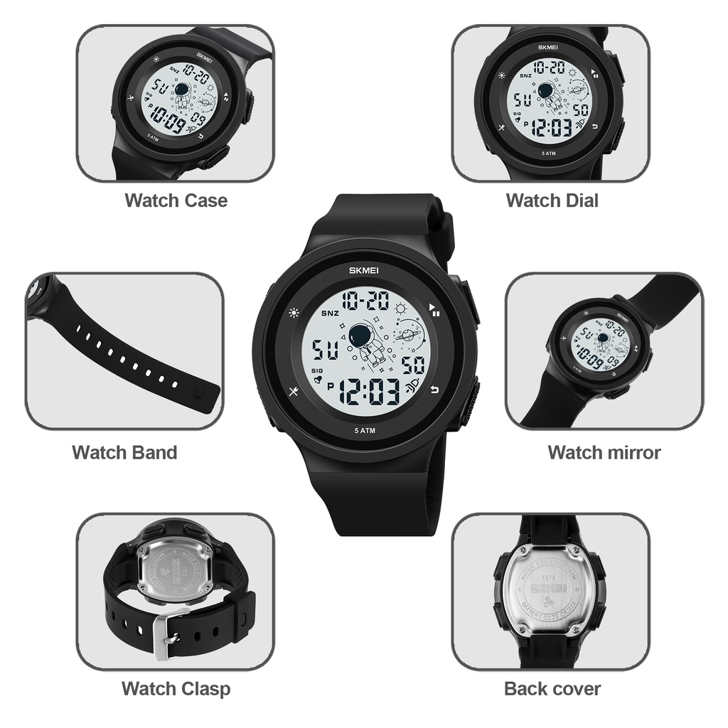 Đồng Hồ Điện Tử Thể Thao SKMEI 1973 Chống Nước Cao Cấp