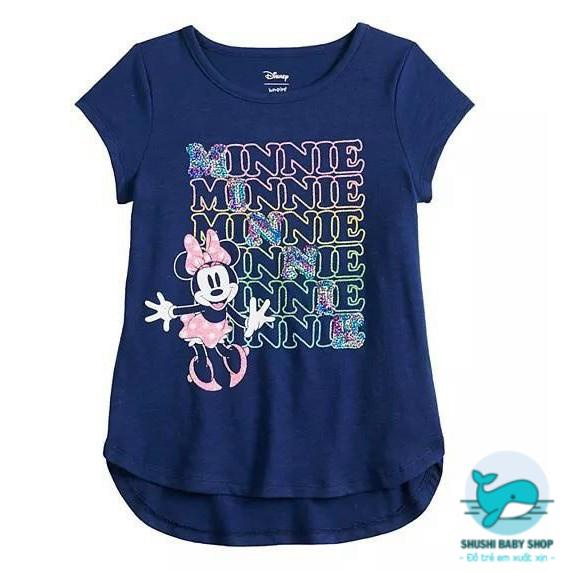 [Có sẵn] [FreeShip] [Ảnh thật] Áo Thun Disney Bé Gái Xuất Xịn Chất Đanh Mịn Xịn Cực
