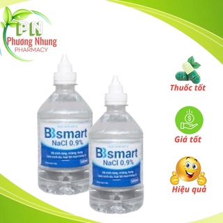 Nước muối sinh lý chai 500ml