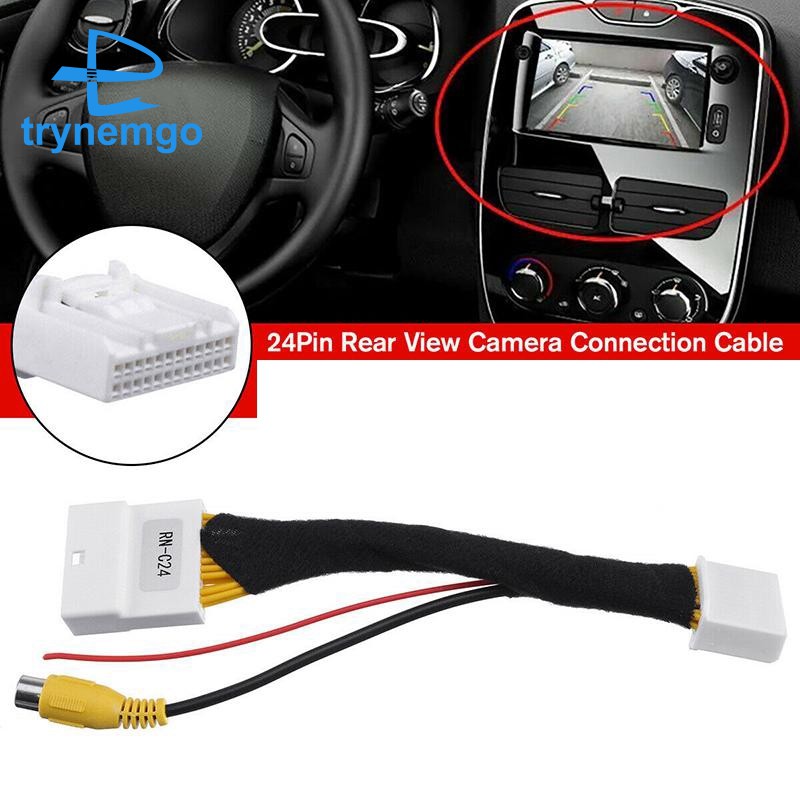 Dây Cáp Camera 24 Pin Cho Renault &amp; Dacia Vauxhall Clio 4 2012-