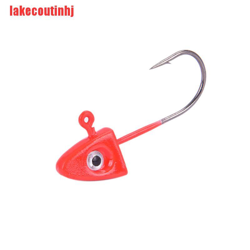 {lakecoutinhj}Luyagen Hook Shape Lead Hook Soft Bait Soft Worm Road Sub Fishing Accessories VSQ