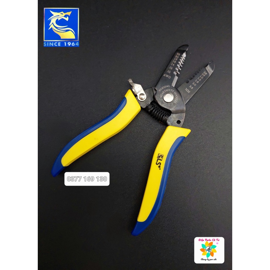 Kìm tuốt dây dây  6inch 7 trong 1 LS