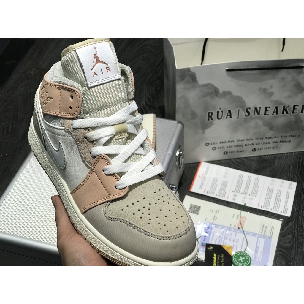 Siêu Phẩm Giày Thể Thảo Sneaker J.D Cổ Mid MiLan. Trà Sữa Cao Cấp Ảnh Thật + freeship + Tặng Tất