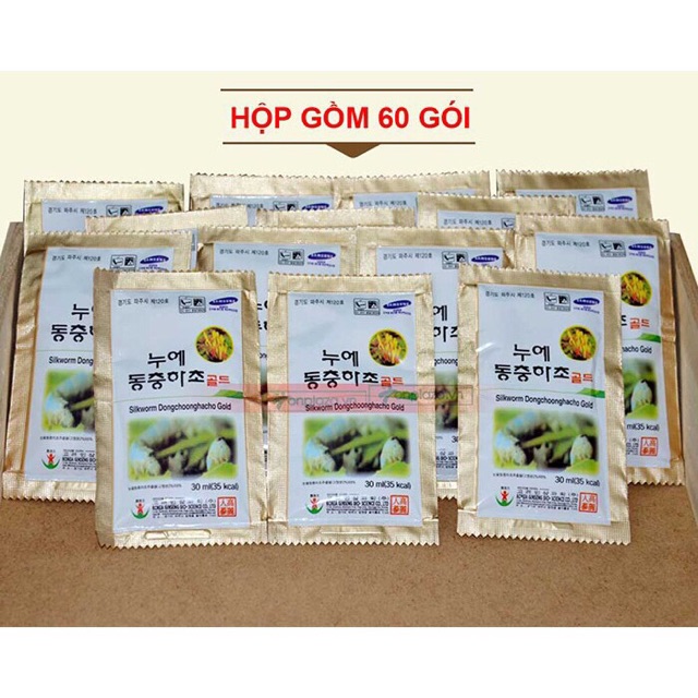 [SALE TẬN GỐC] Đông Trùng Hạ Thảo Hộp Gỗ Bio 2 Tem Hàn Quốc, Hộp 60 gói | BigBuy360 - bigbuy360.vn