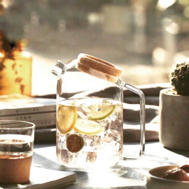 Bình thuỷ tinh nắp nghiêng 1000ml (BT14.2)