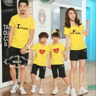 Áo đồng phục gia đình