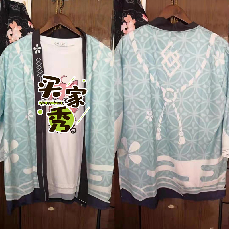 Áo choàng kimono hóa trang nhân vật Jeanne trong Fate GO hợp thời trang cho nam và nữ