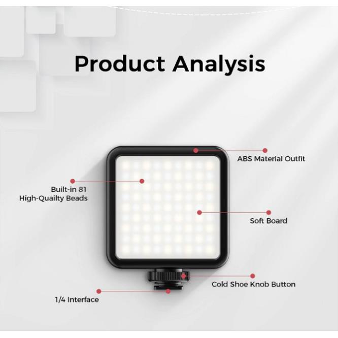 Đèn led video mini VIJIM VL81 Ulanzi.
