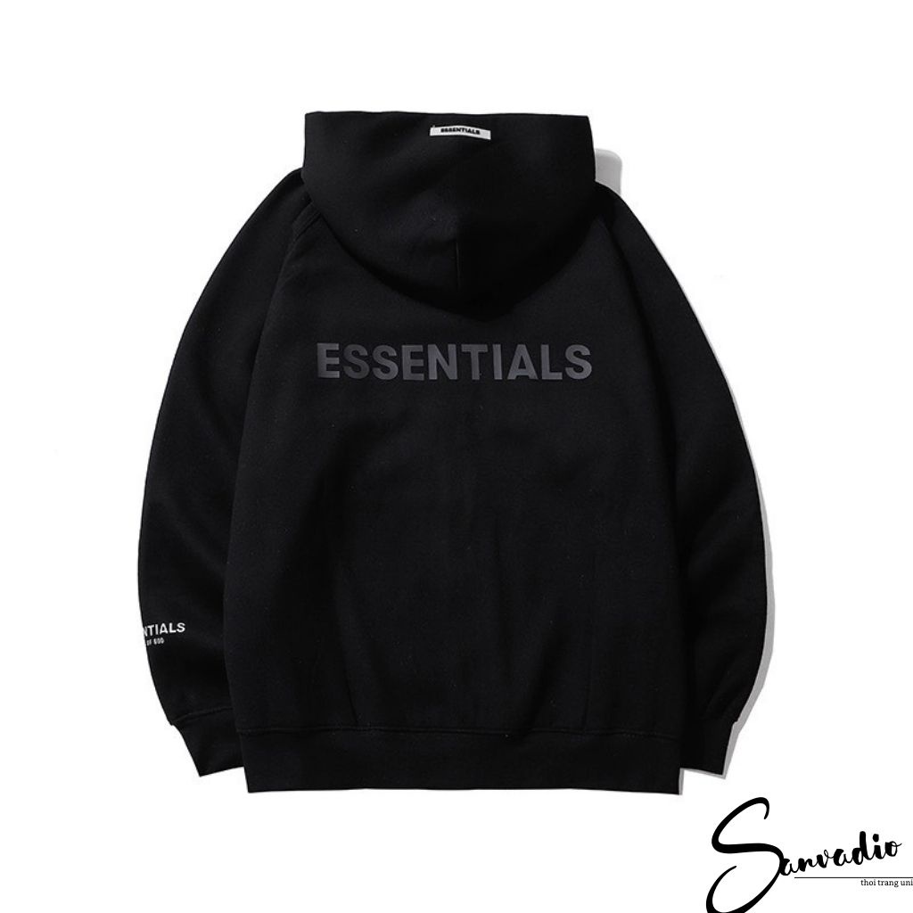 Áo khoác nỉ SANVADIO áo thu đông hoodie essentials áo nỉ hoodie  hoodie essentials áo nỉ hoodie unisex nam nữ AN206
