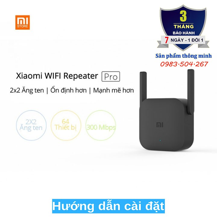 Kích sóng Xiaomi Wifi Repeater Pro | BigBuy360 - bigbuy360.vn