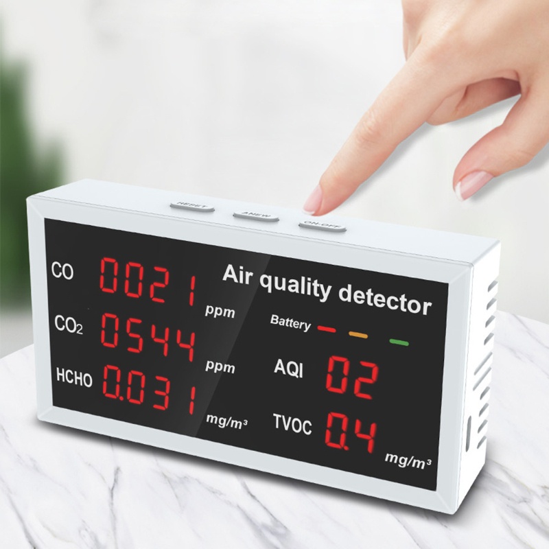 Máy Dò Khí Co2 Hcho Tvoc Độ Chính Xác Cao