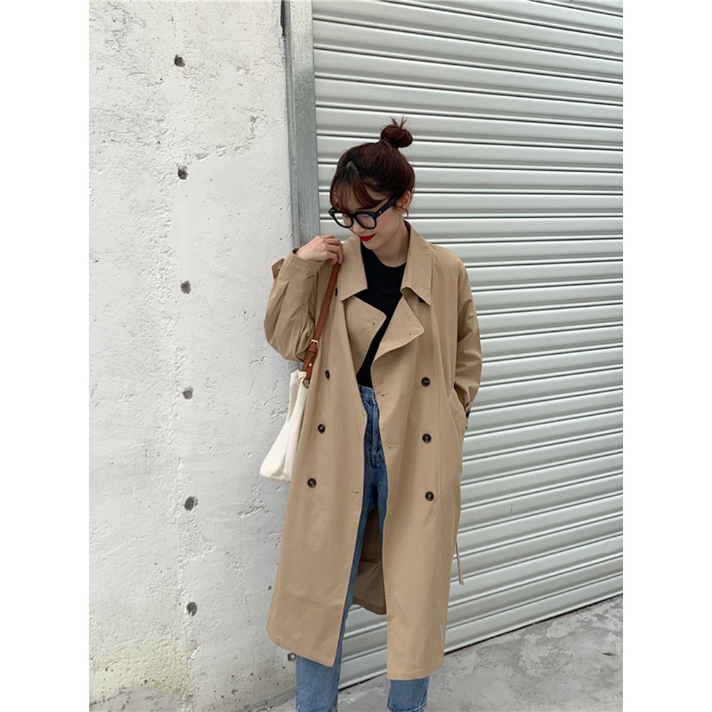 🌸Hàng Order🌸Áo Khoác Mangto Thu Đông Dáng Dài Phiên Bản Hàn Quốc🌸Kèm Ảnh Thật | BigBuy360 - bigbuy360.vn