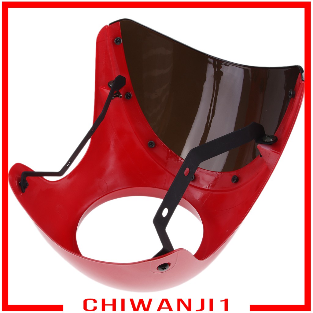 Đèn Pha 7 "Gắn Tay Lái Xe Máy Cafe Racer Phong Cách Retro