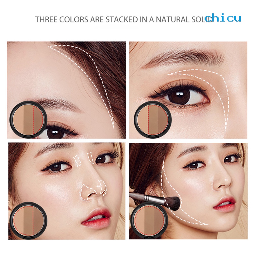 (Hàng Mới Về) Phấn Bắt Sáng Tạo Khối Trang Điểm Gương Mặt Mịn Màng | BigBuy360 - bigbuy360.vn