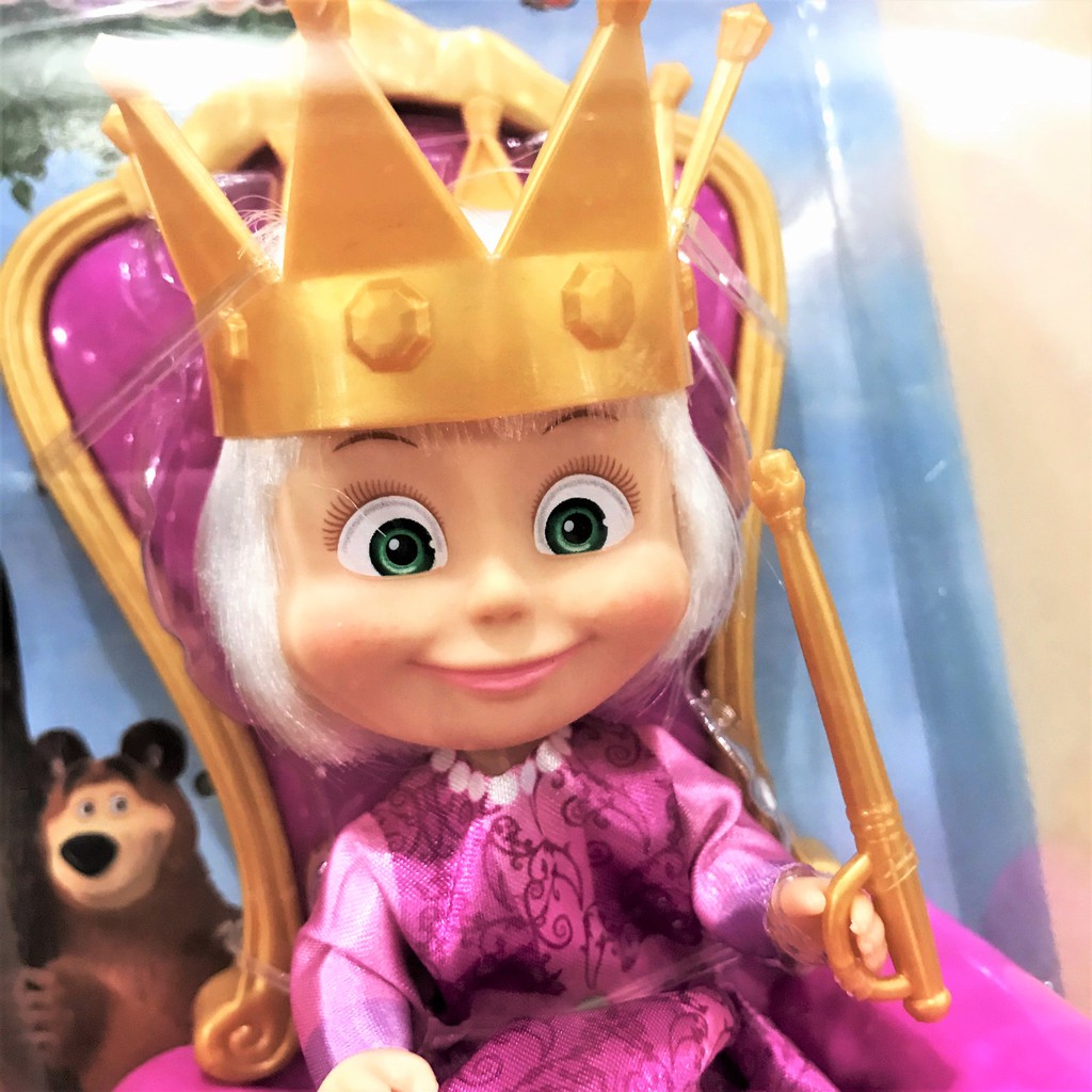 Đồ Chơi Búp Bê MASHA AND THE BEAR Masha Queen 109301077 - Simba Toys Vietnam