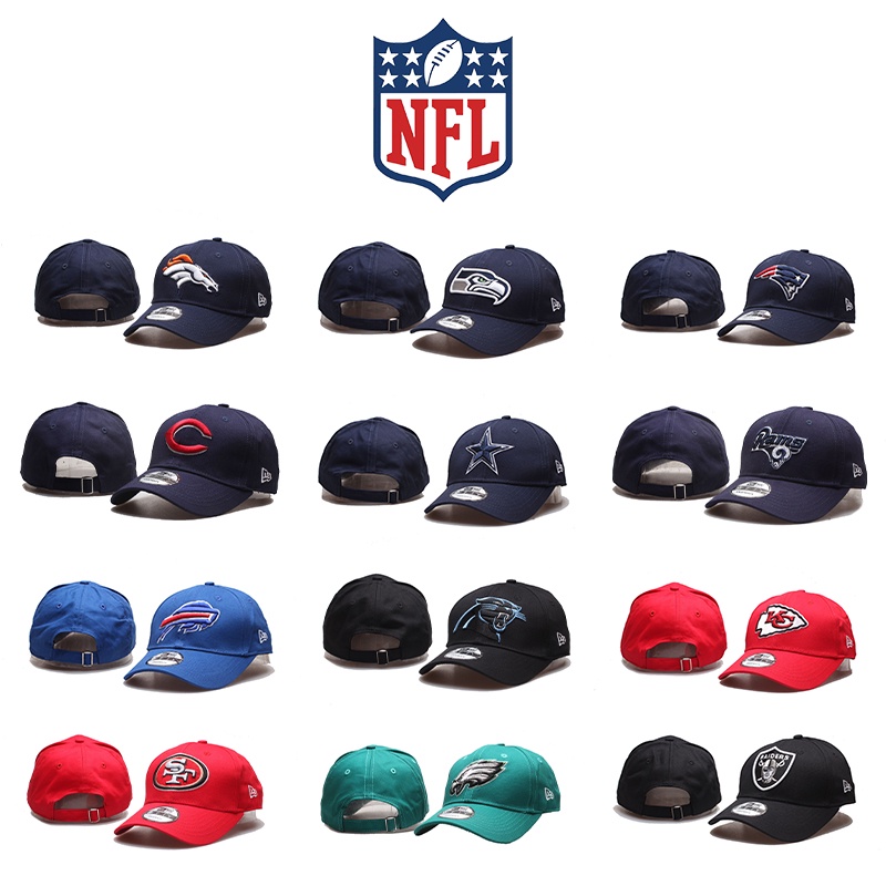 Nfl Mũ Lưỡi Trai Thể Thao Chống Nắng Thêu Họa Tiết Có Thể Điều Chỉnh Cho Nam Và Nữ