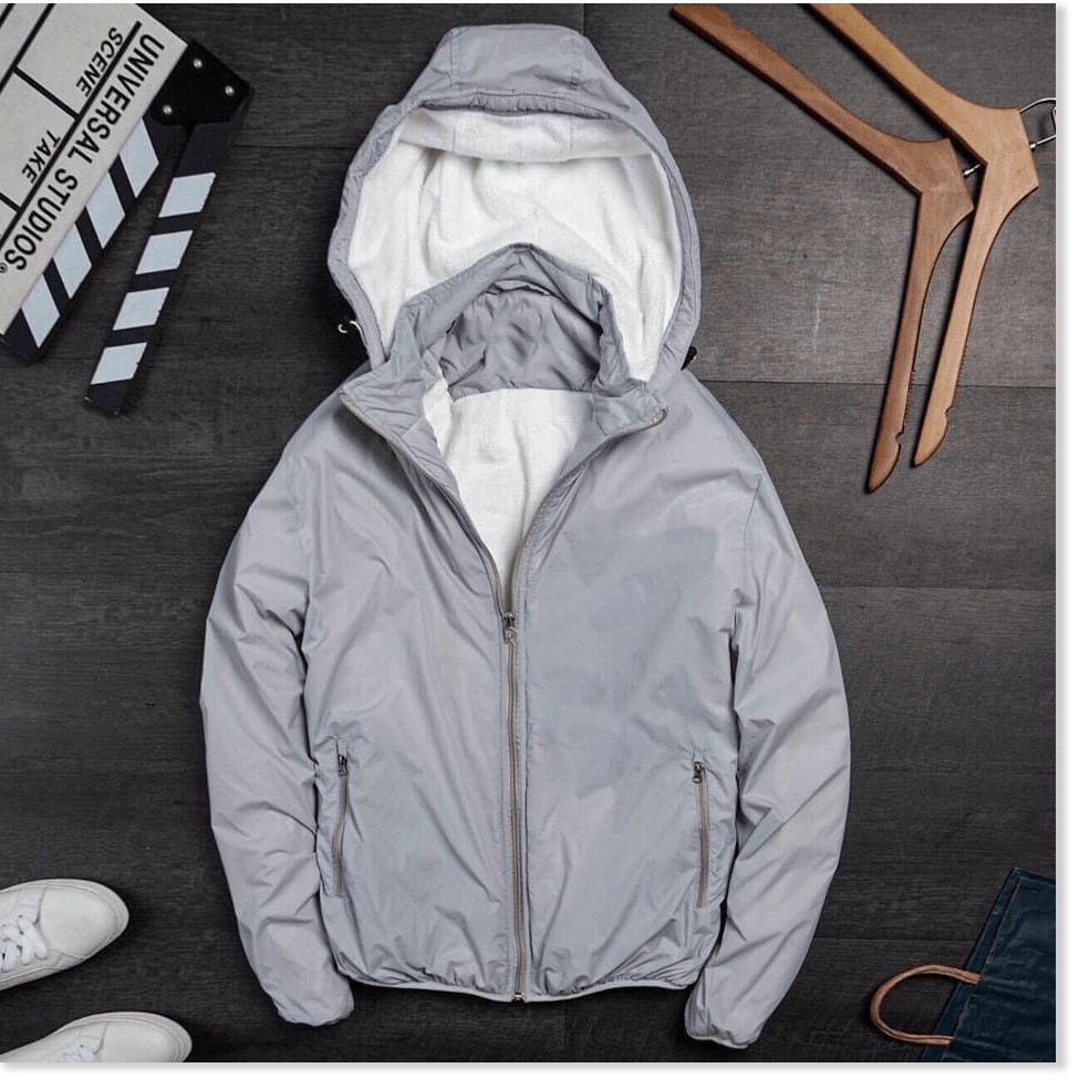 ÁO KHOÁC GIÓ LÓT LÔNG NAM NỮ SIÊU ẤM PT09