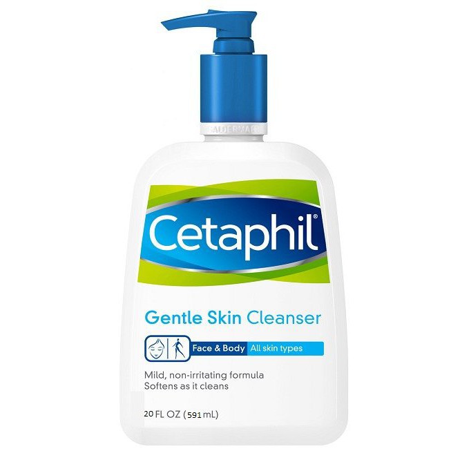 [Siêu Rẻ]Sữa rửa mặt dịu nhẹ Cetaphil 591ml