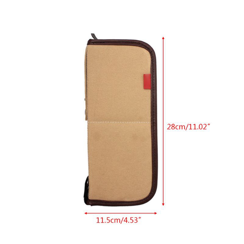 Set 14 Cọ Vẽ Màu Nước Kèm Túi Đựng