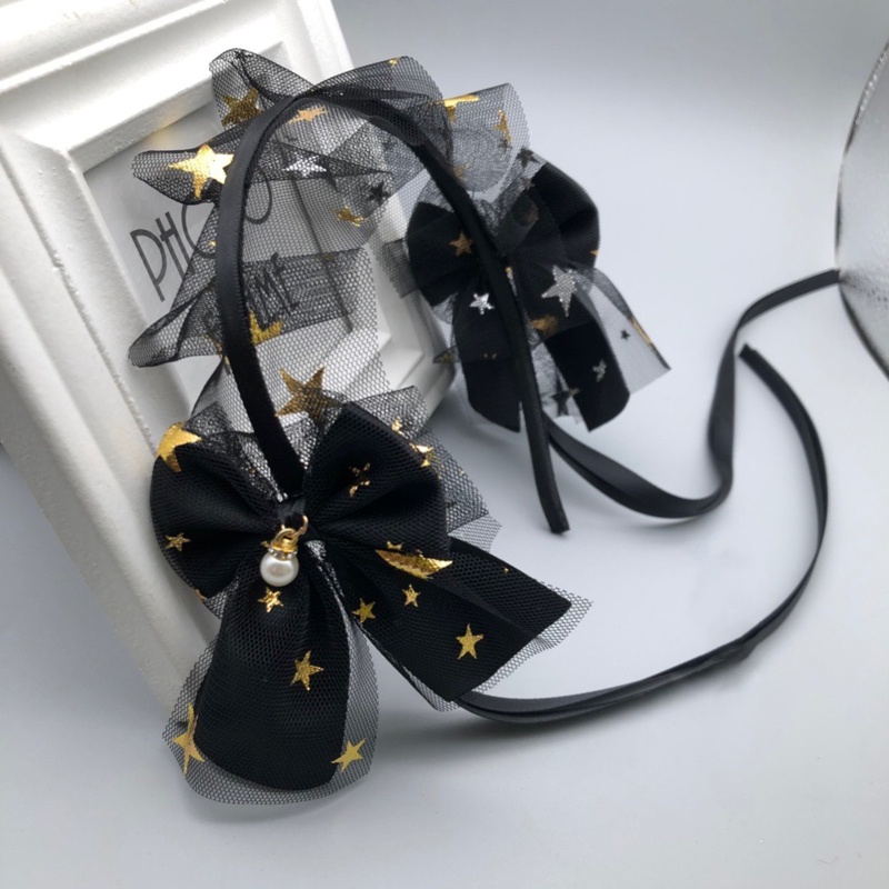 Kẹp Tóc Đính Nơ Bướm Phong Cách Lolita Dễ Thương Dùng Làm Đạo Cụ Chụp Ảnh Đám Cưới