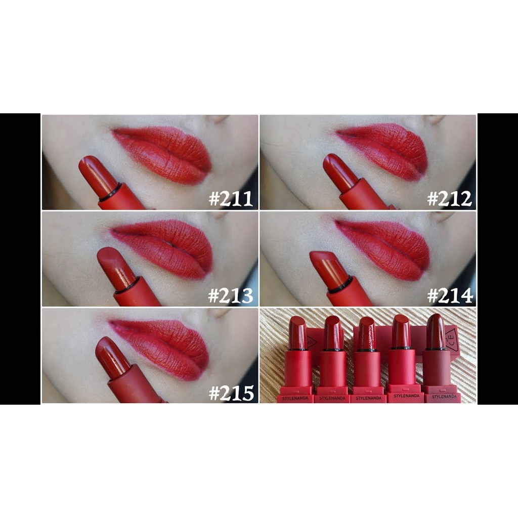 Son Lì 3CE Red Recipe Lip Color