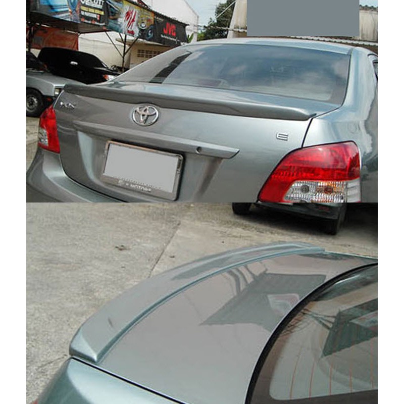 Đuôi gió liền cốp Vios 2008-2013 hàng mộc chưa sơn