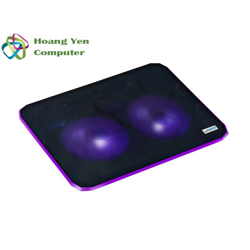 Đế Tản Nhiệt Laptop COOL COLD K19 2 Quạt Cho Laptop 14" 15.6"- BH 1 Năm 1 Đổi 1 (MÀU NGẪU NHIÊN) - chuyensiphukien1