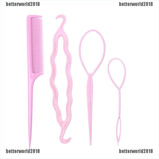 Bộ 4 Dụng Cụ Tạo Kiểu Tóc